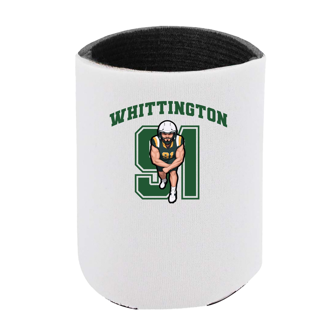 Can Holder — Number in White