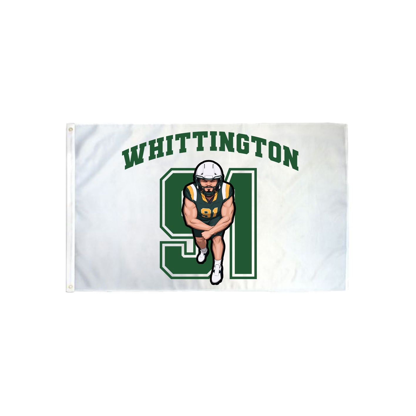 3x5 Flag — Number in Classic