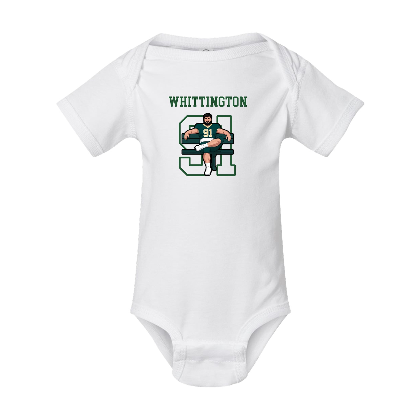 Baby Onesie — Shirsey in White