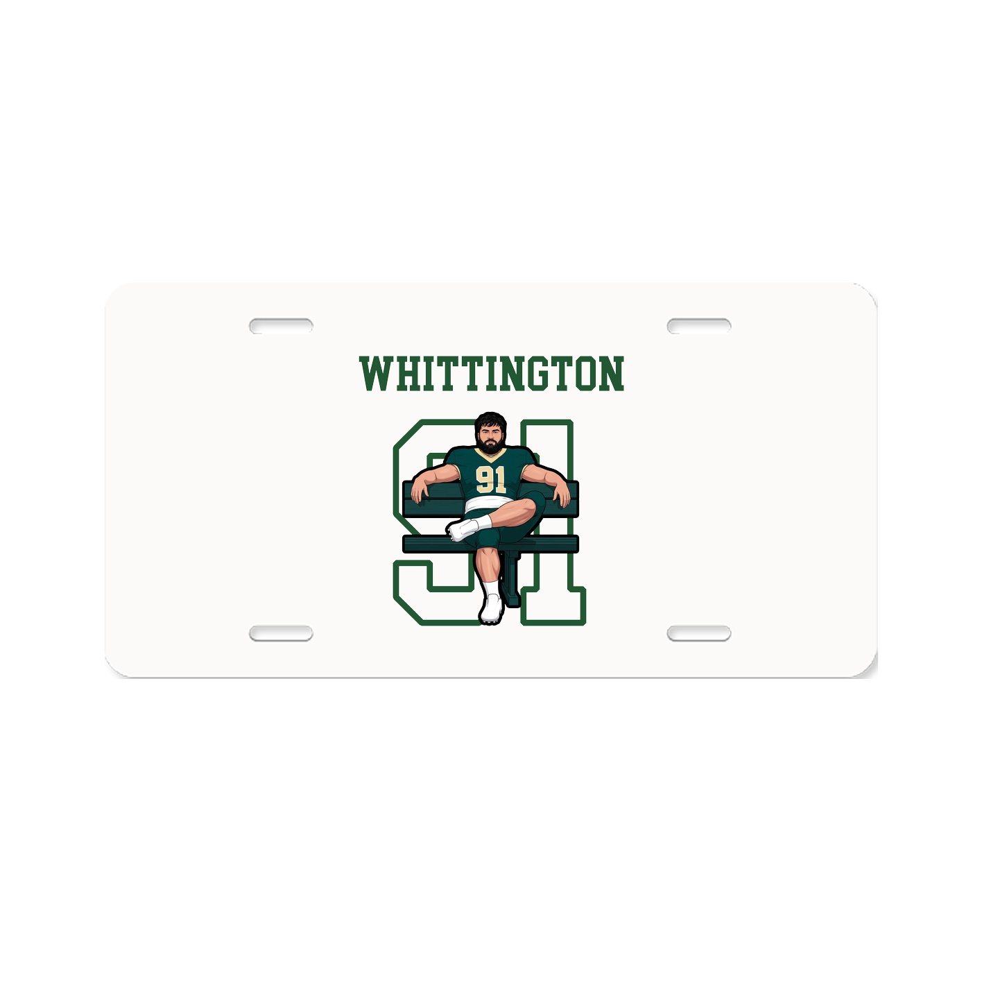 License Plate — Shirsey in Classic