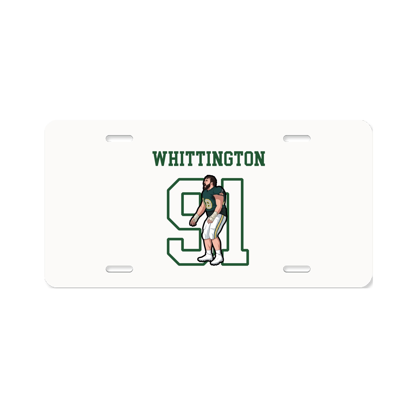 License Plate — Shirsey in Classic