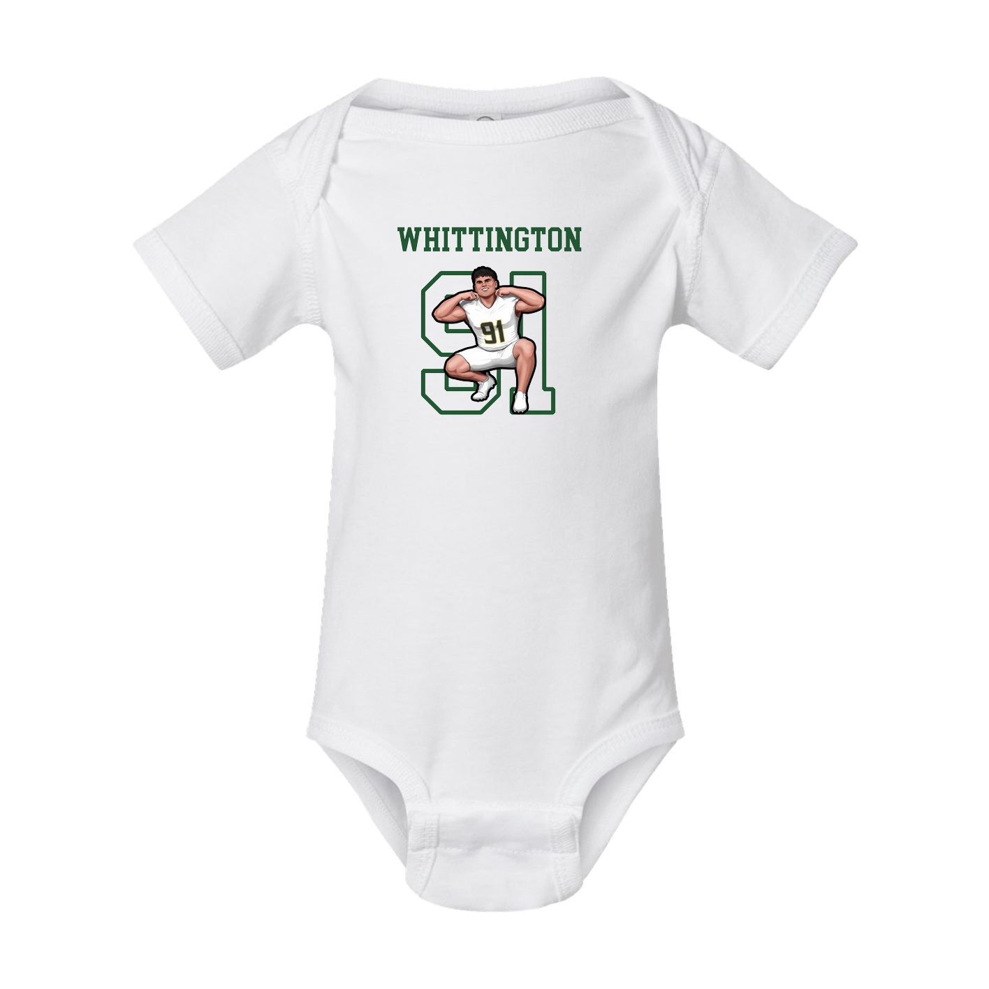 Baby Onesie — Shirsey in White