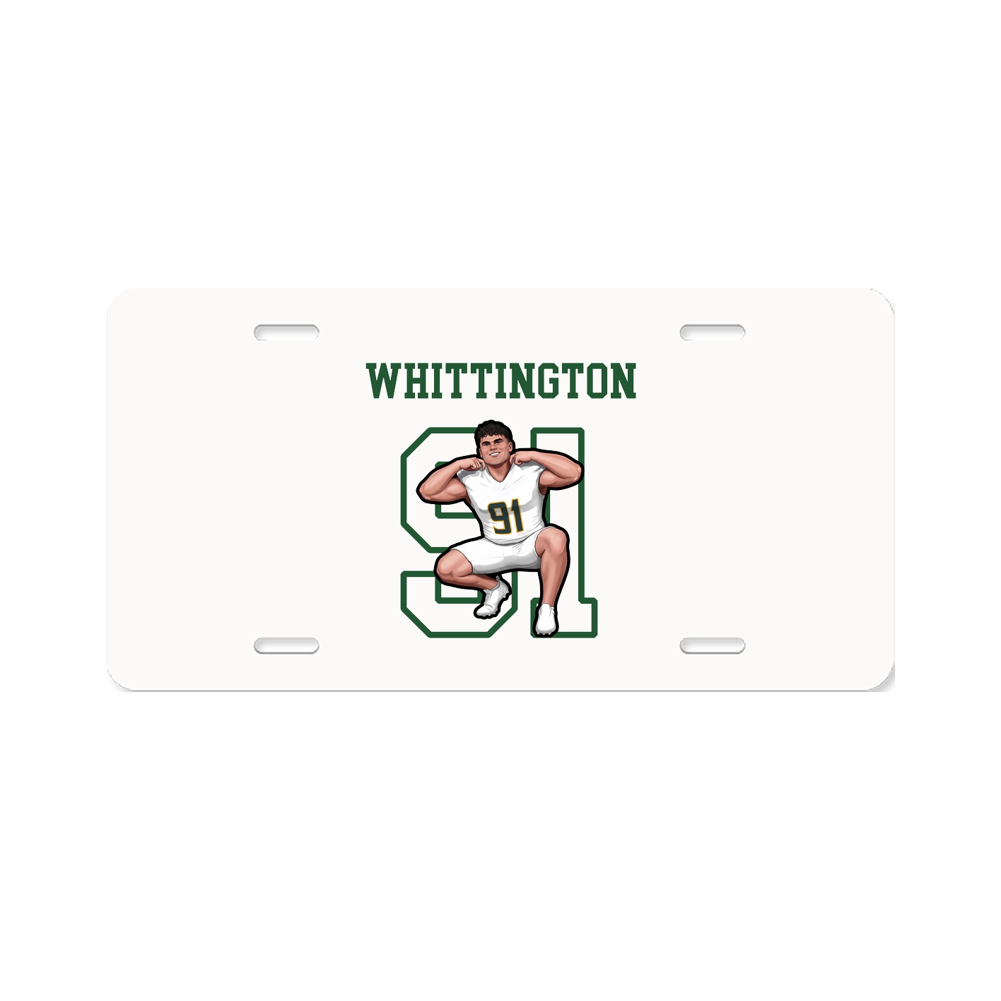 License Plate — Shirsey in Classic