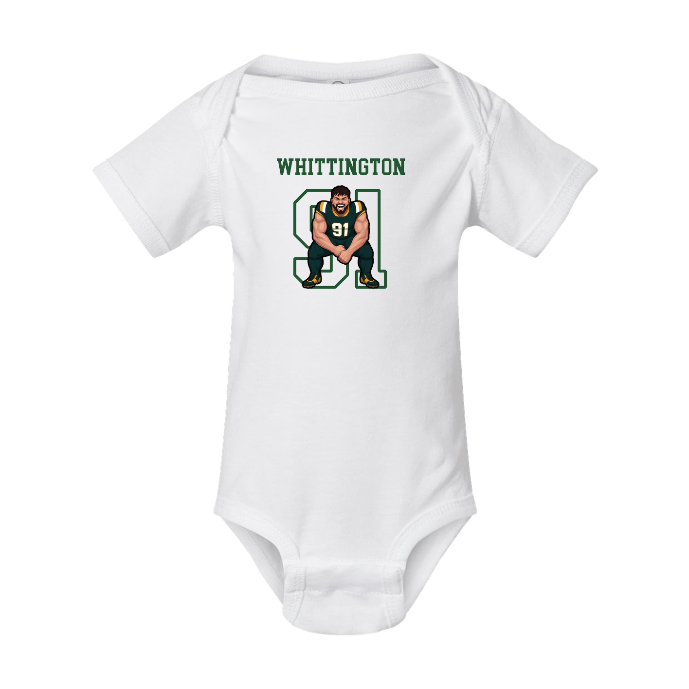 Baby Onesie — Shirsey in White