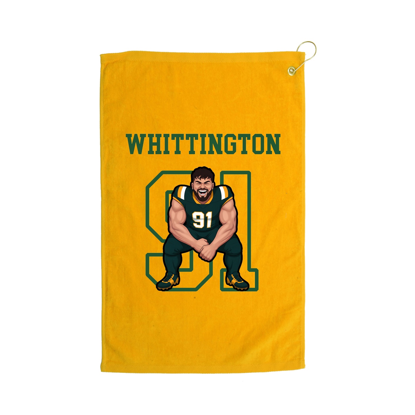 Golf Towel — Shirsey in Gold