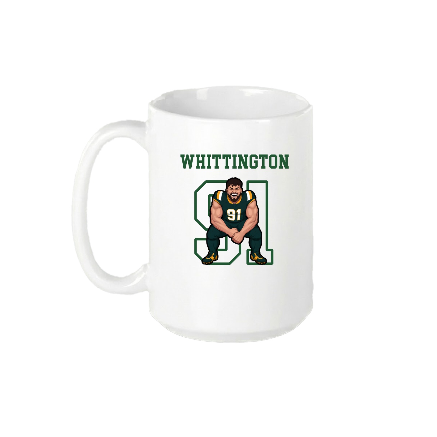 15oz Coffee Mug — Shirsey in White