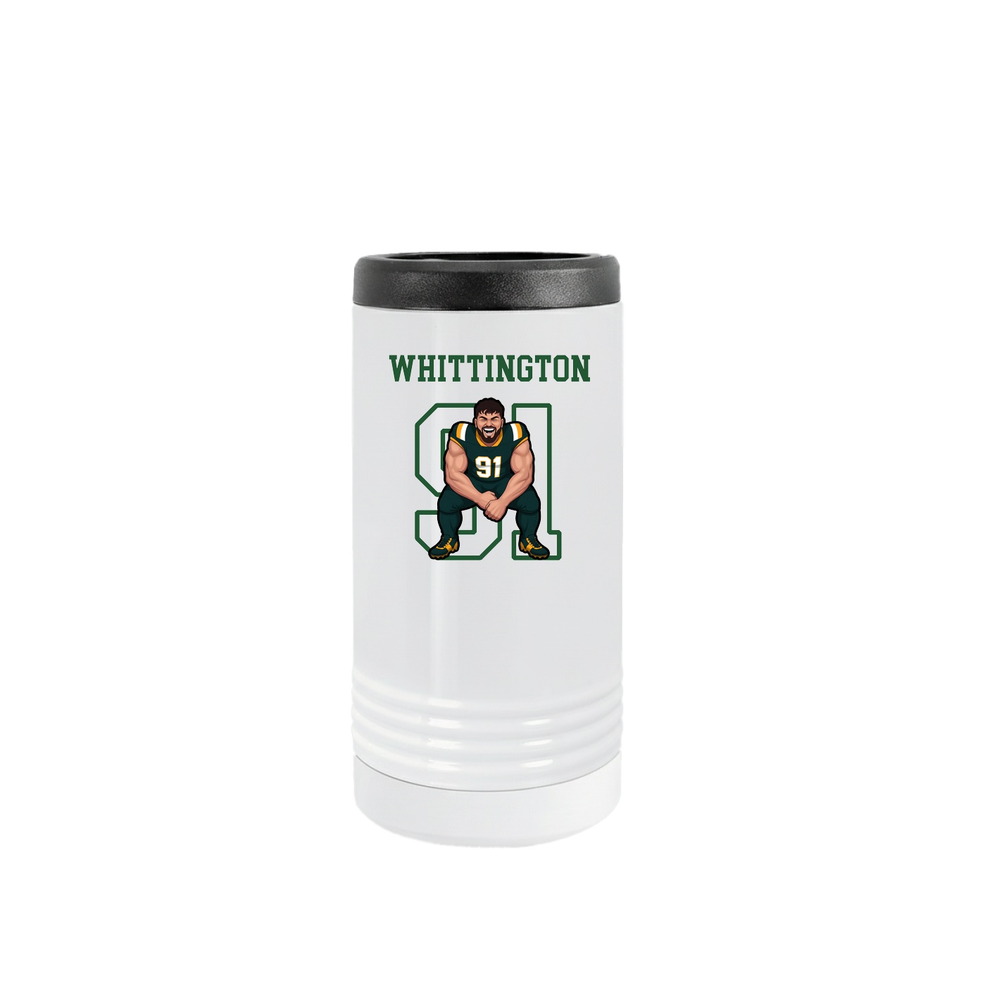 Slim Beverage Holder — Shirsey in White