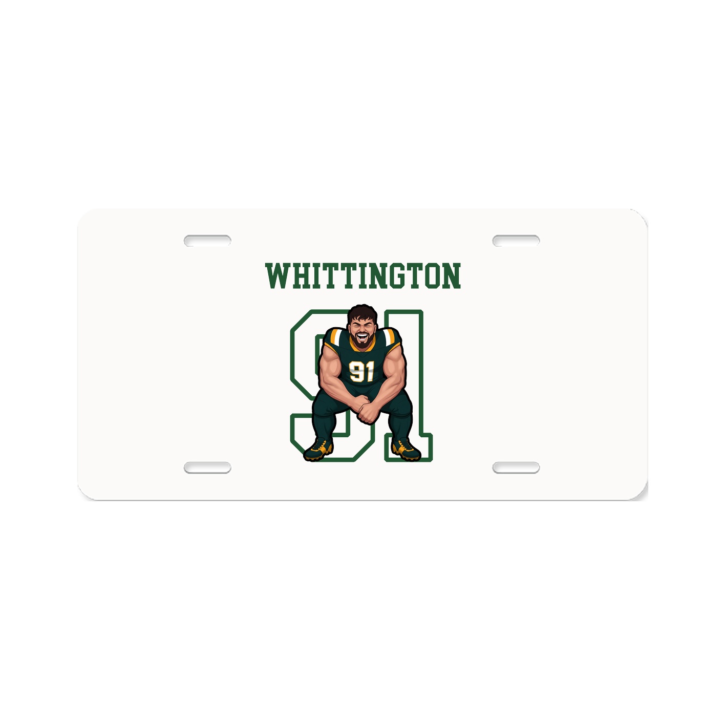 License Plate — Shirsey in Classic