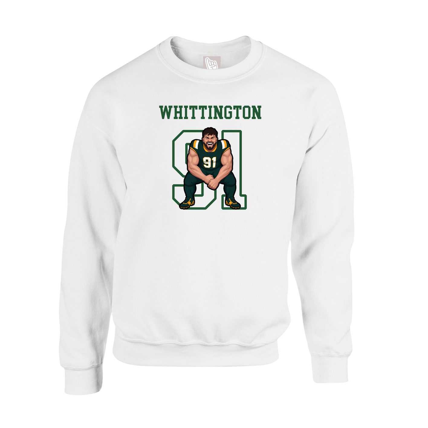 Fleece Crew — Shirsey in White