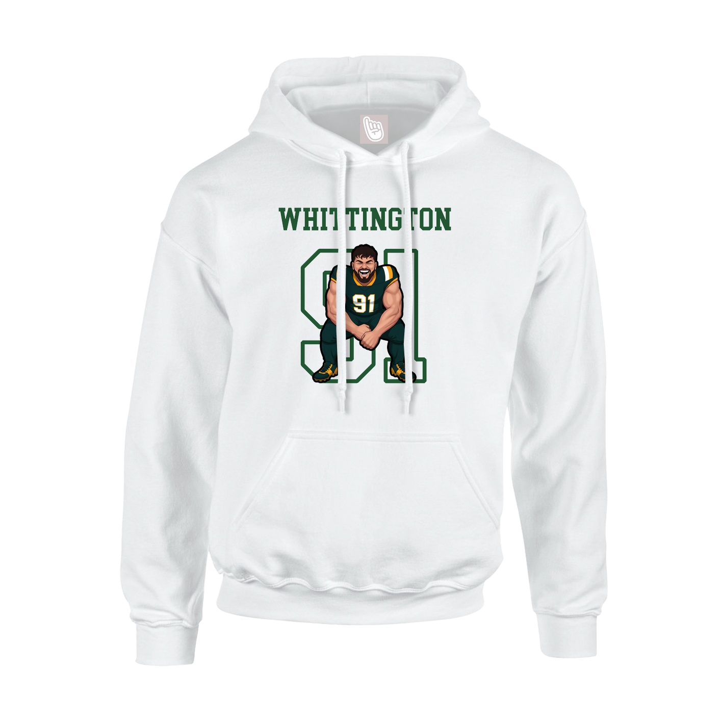 Youth Hoodie — Shirsey in White