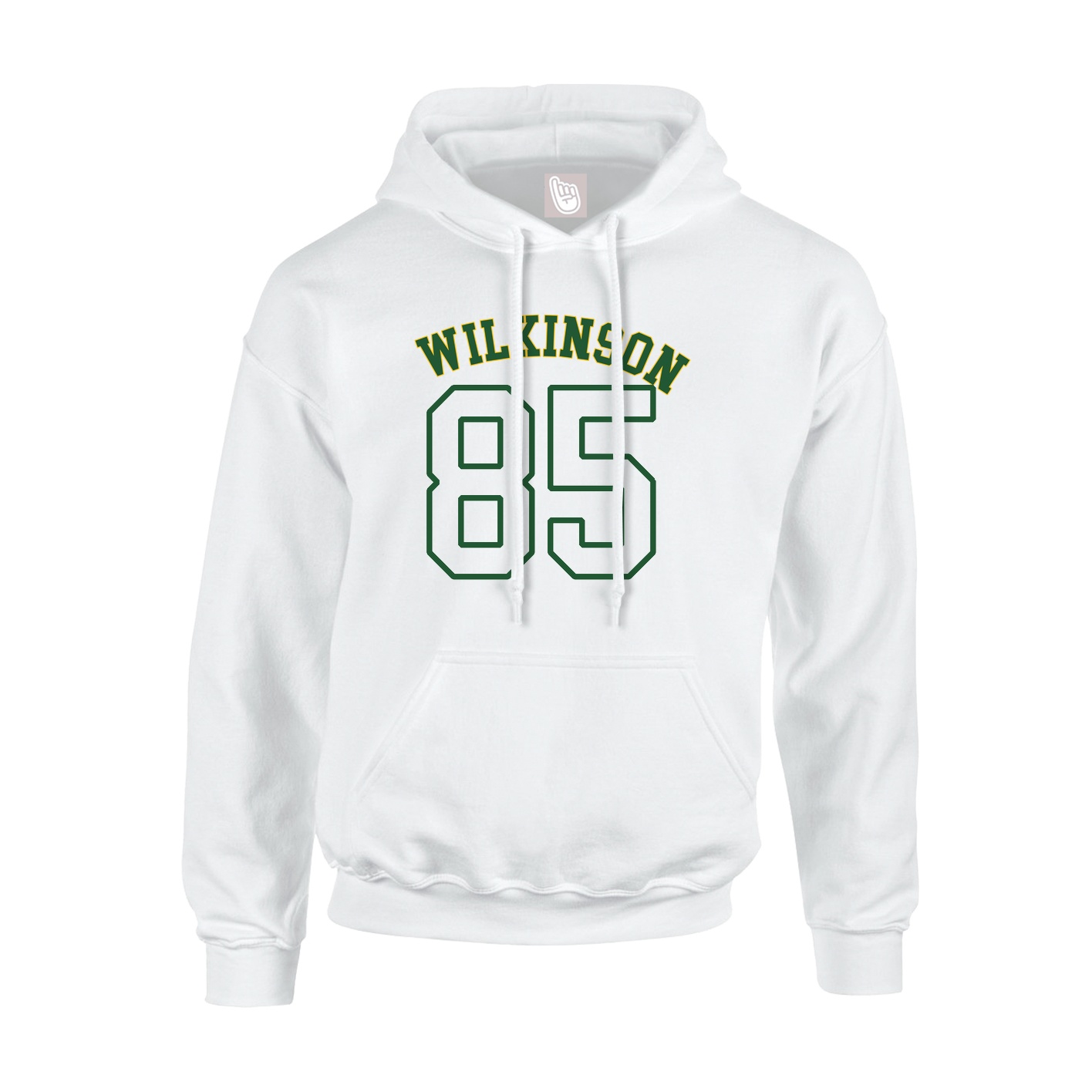 Hoodie — Shirsey Arch in White