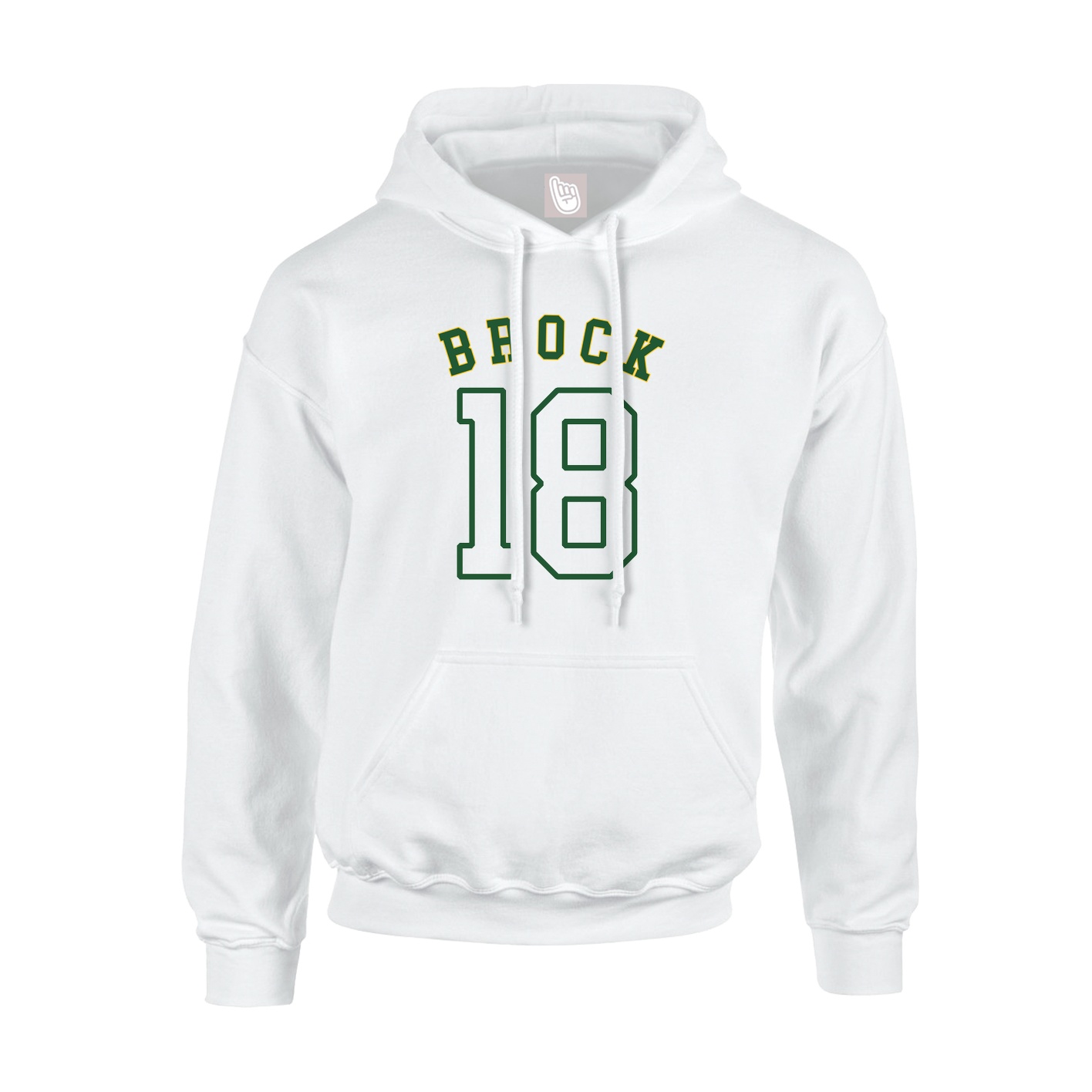 Hoodie — Shirsey Arch in White
