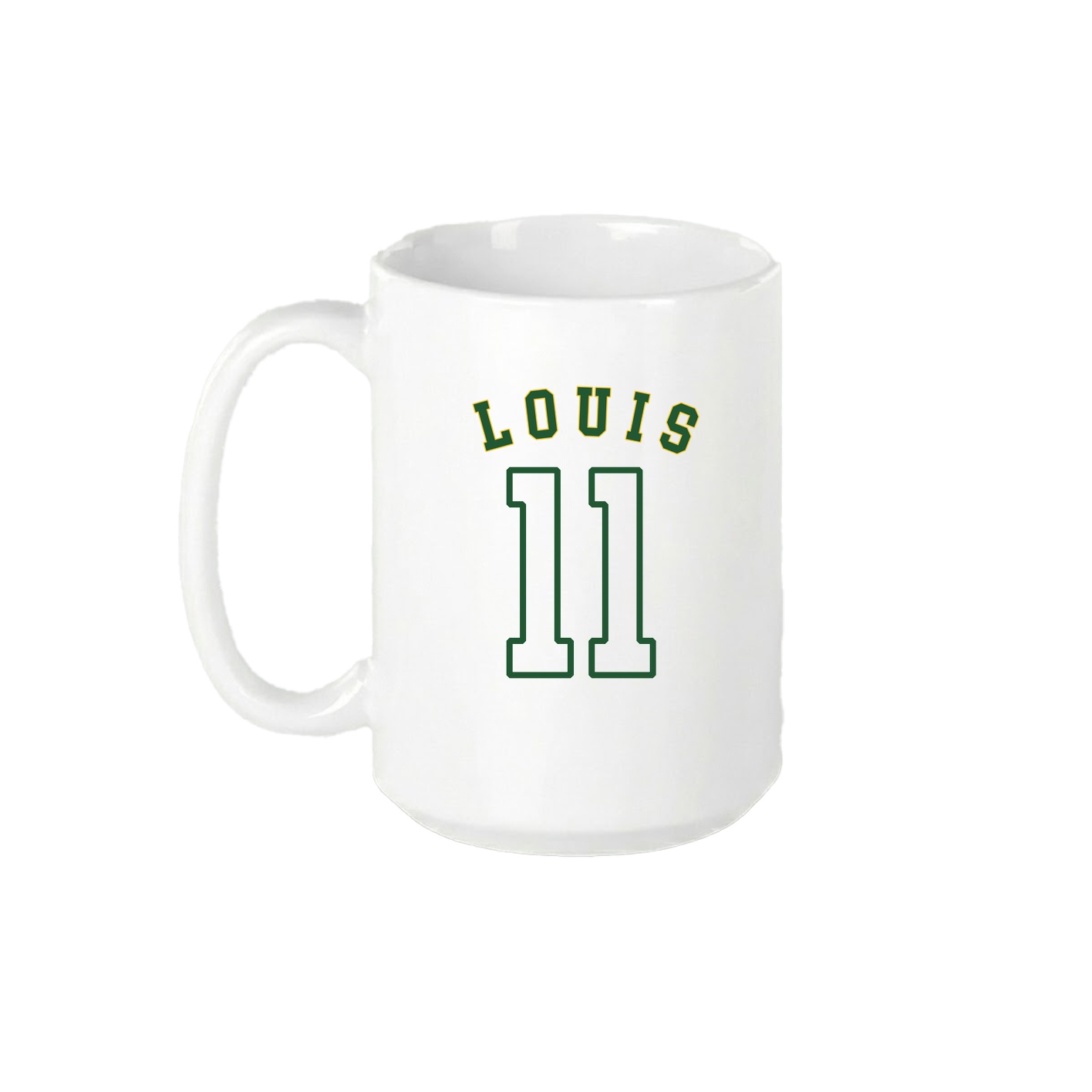 15oz Coffee Mug — Shirsey Arch in White