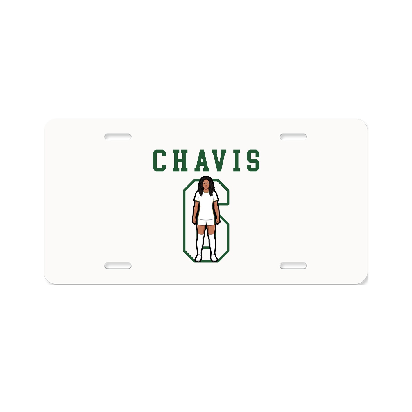 License Plate — Shirsey in Classic