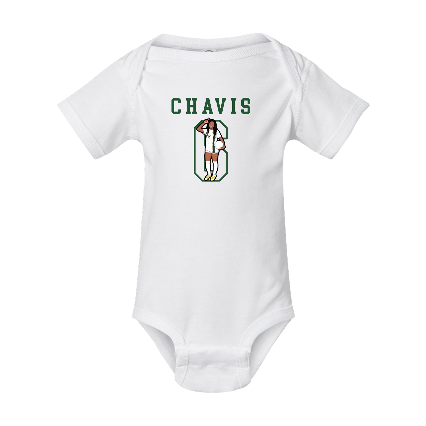 Baby Onesie — Shirsey in White