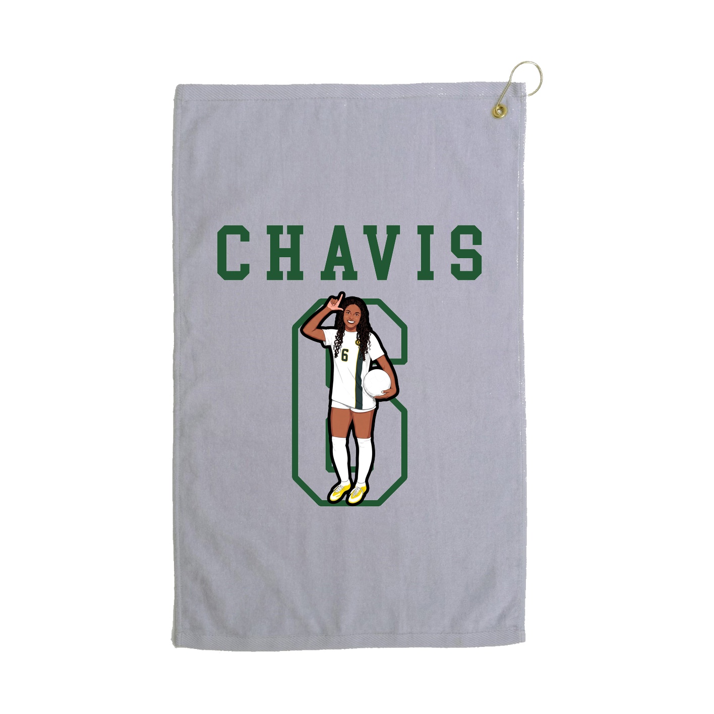Golf Towel — Shirsey in Grey