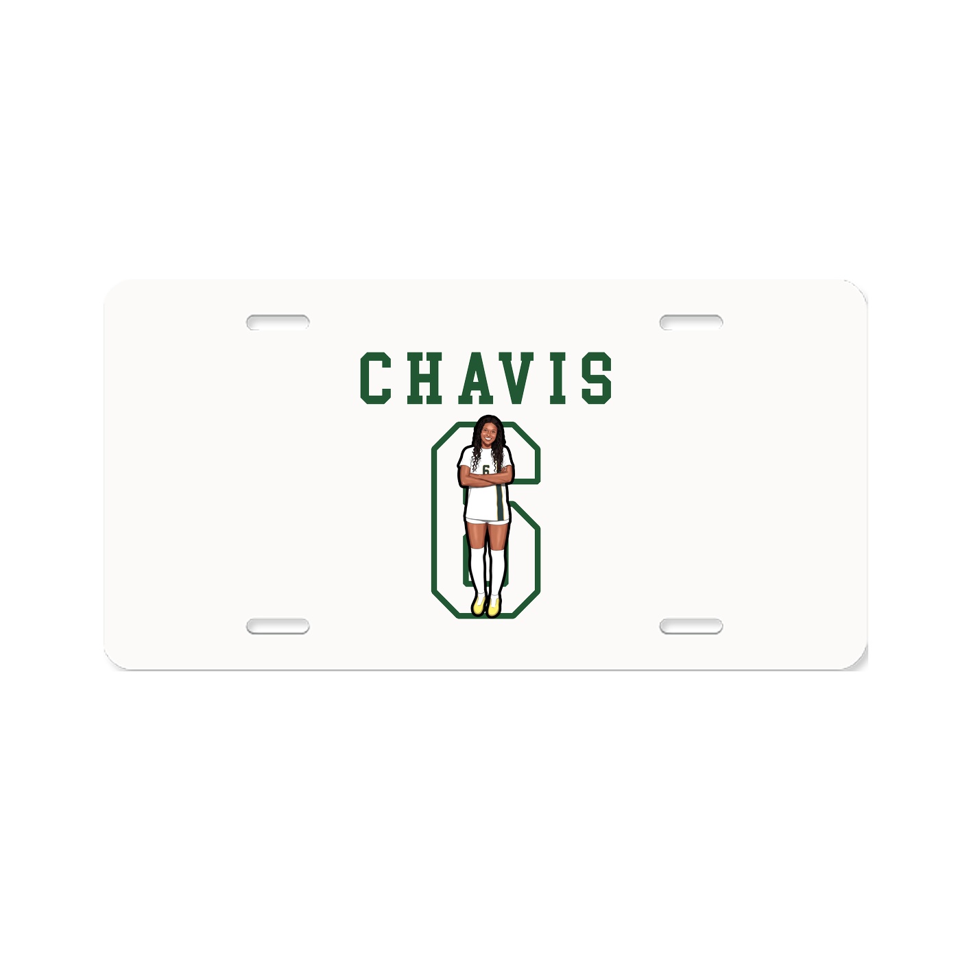 License Plate — Shirsey in Classic