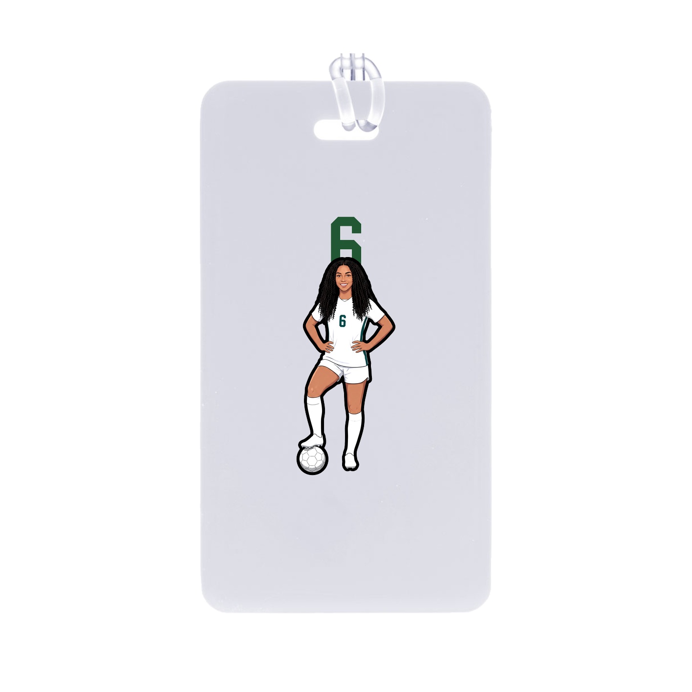 Bag Tag — Number Top in Classic