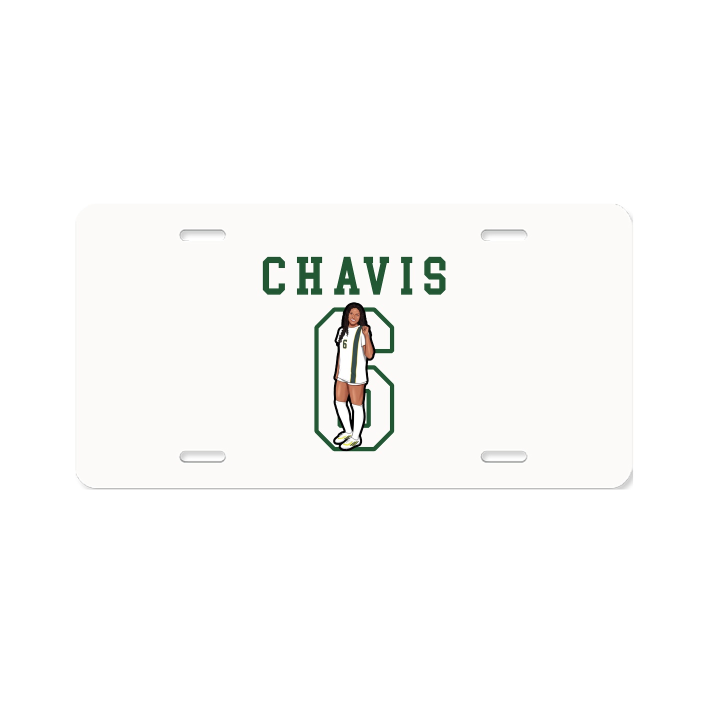 License Plate — Shirsey in Classic