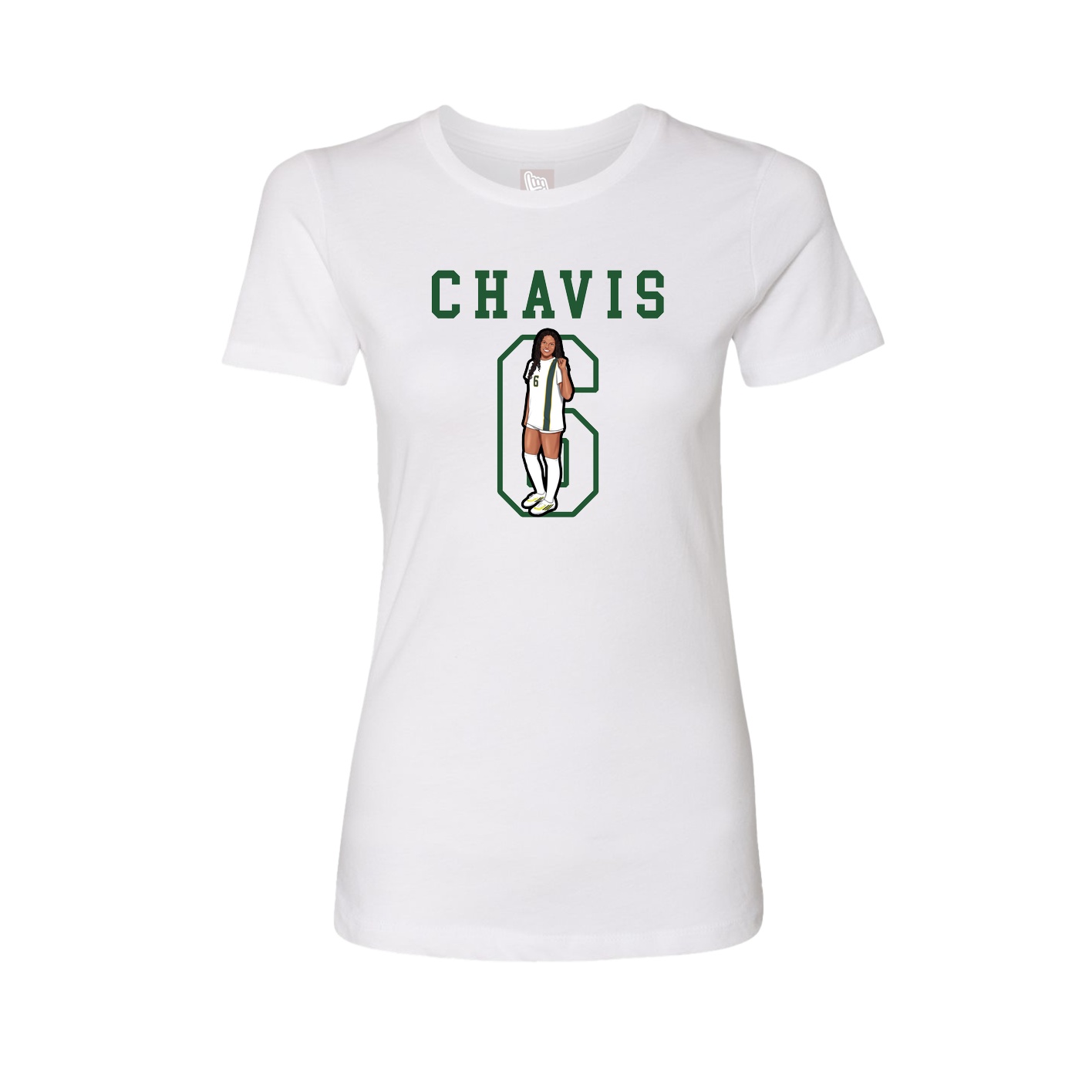 Fitted Women's Tee — Shirsey in White