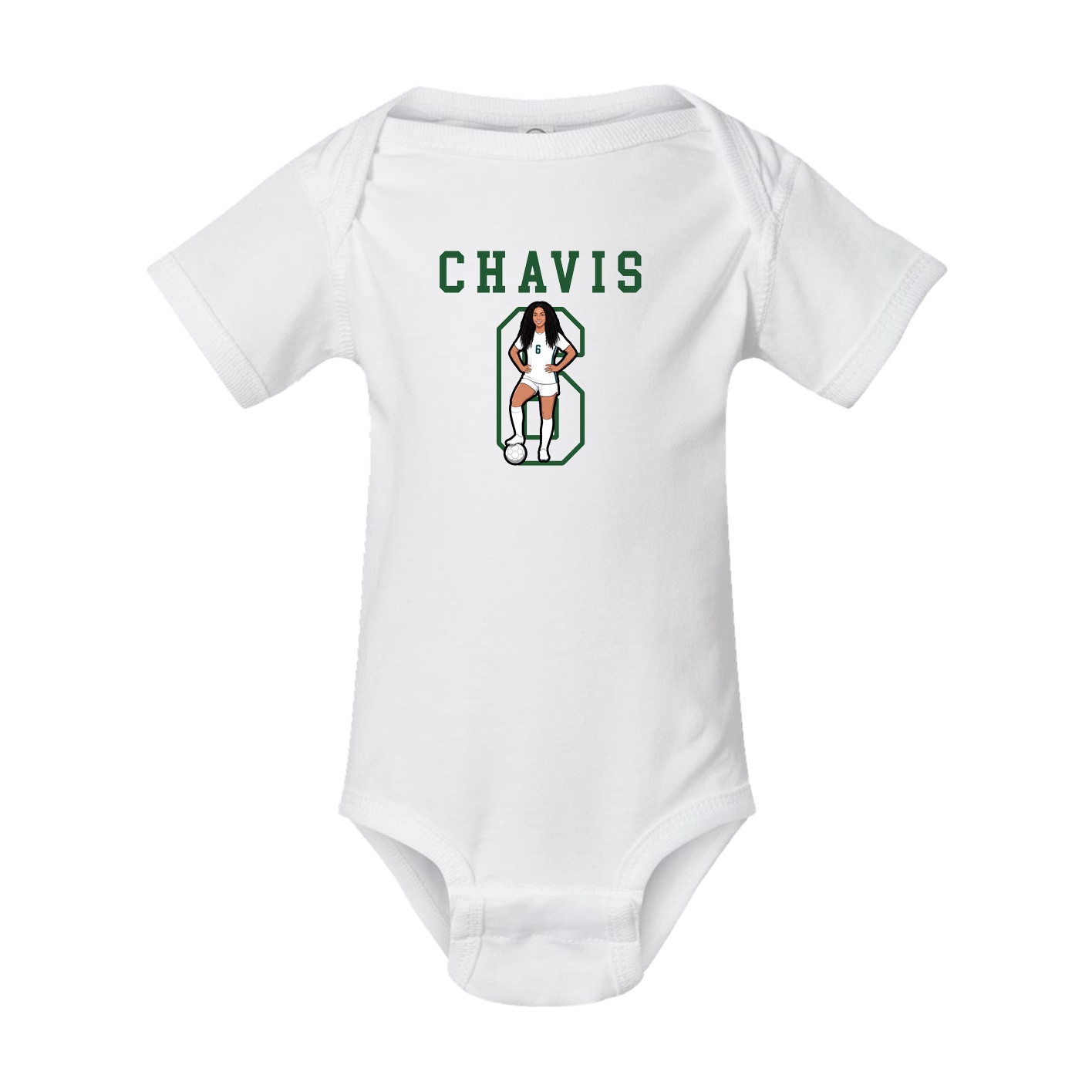 Baby Onesie — Shirsey in White