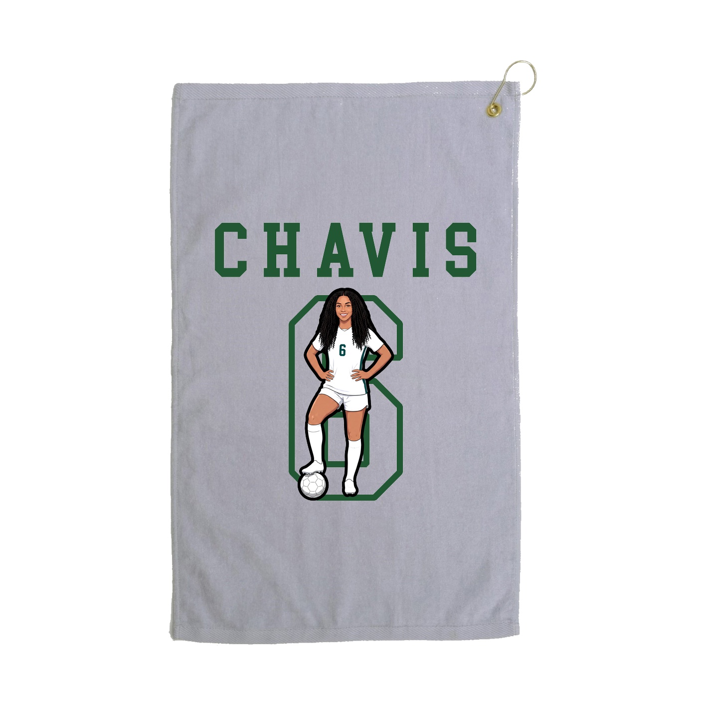 Golf Towel — Shirsey in Grey