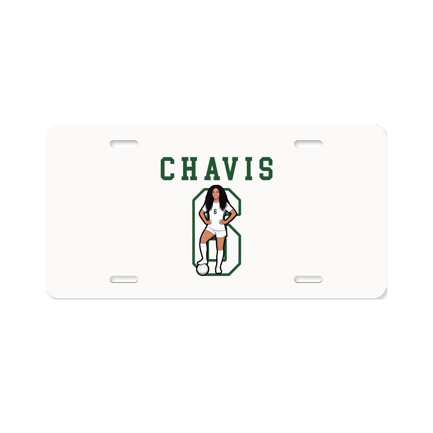License Plate — Shirsey in Classic