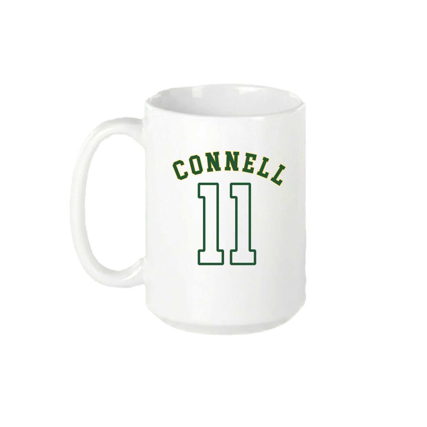15oz Coffee Mug — Shirsey Arch in White