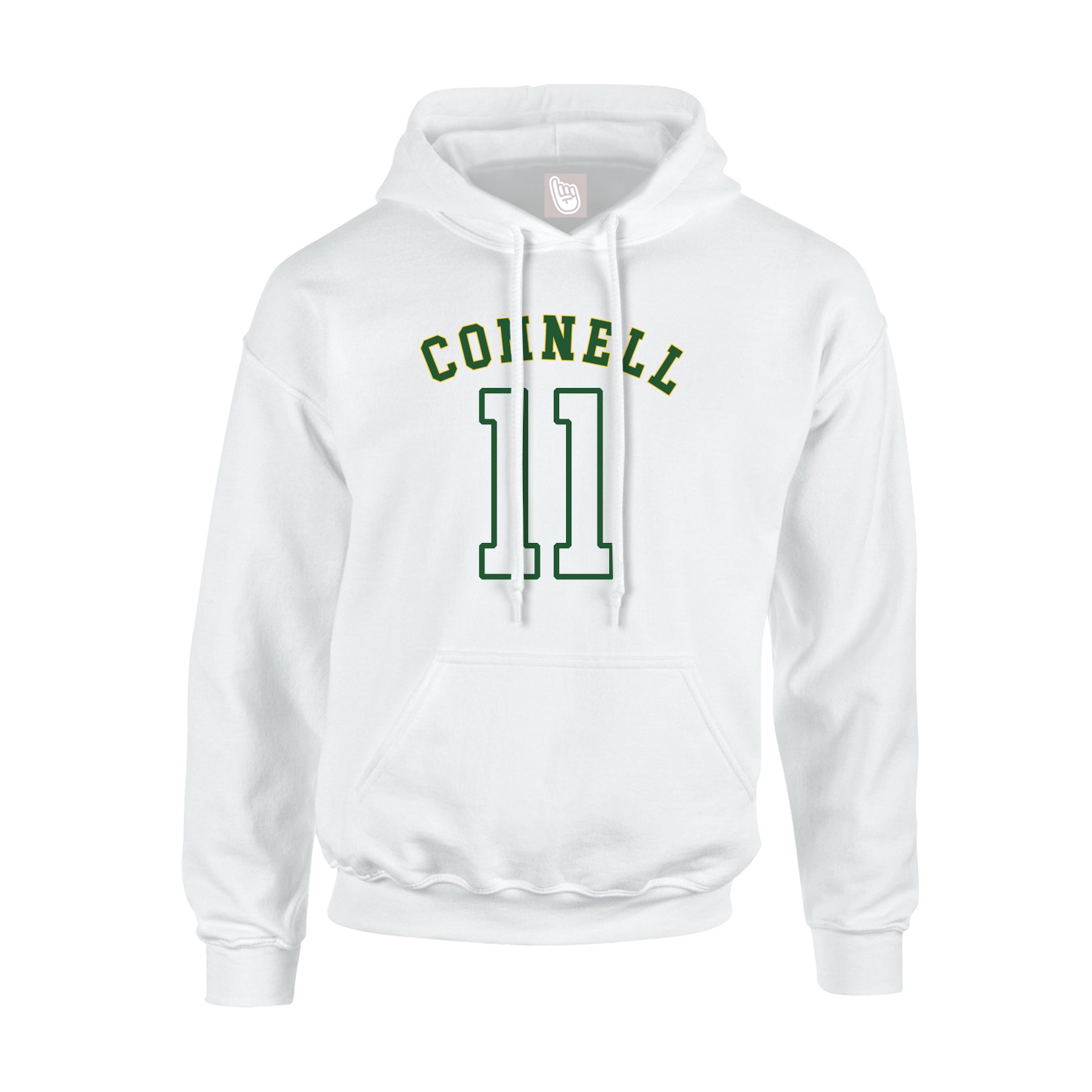 Hoodie — Shirsey Arch in White