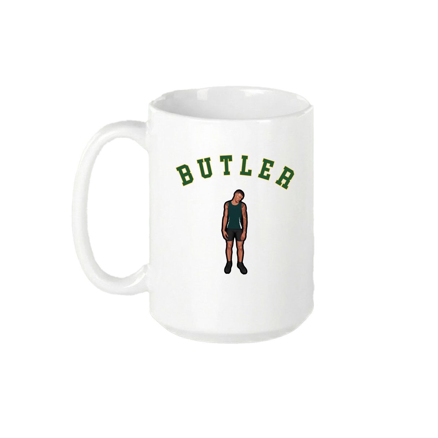 15oz Coffee Mug — Shirsey Arch in White