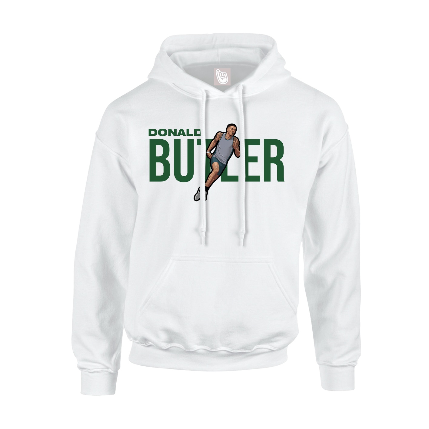 Hoodie — Player Name in White
