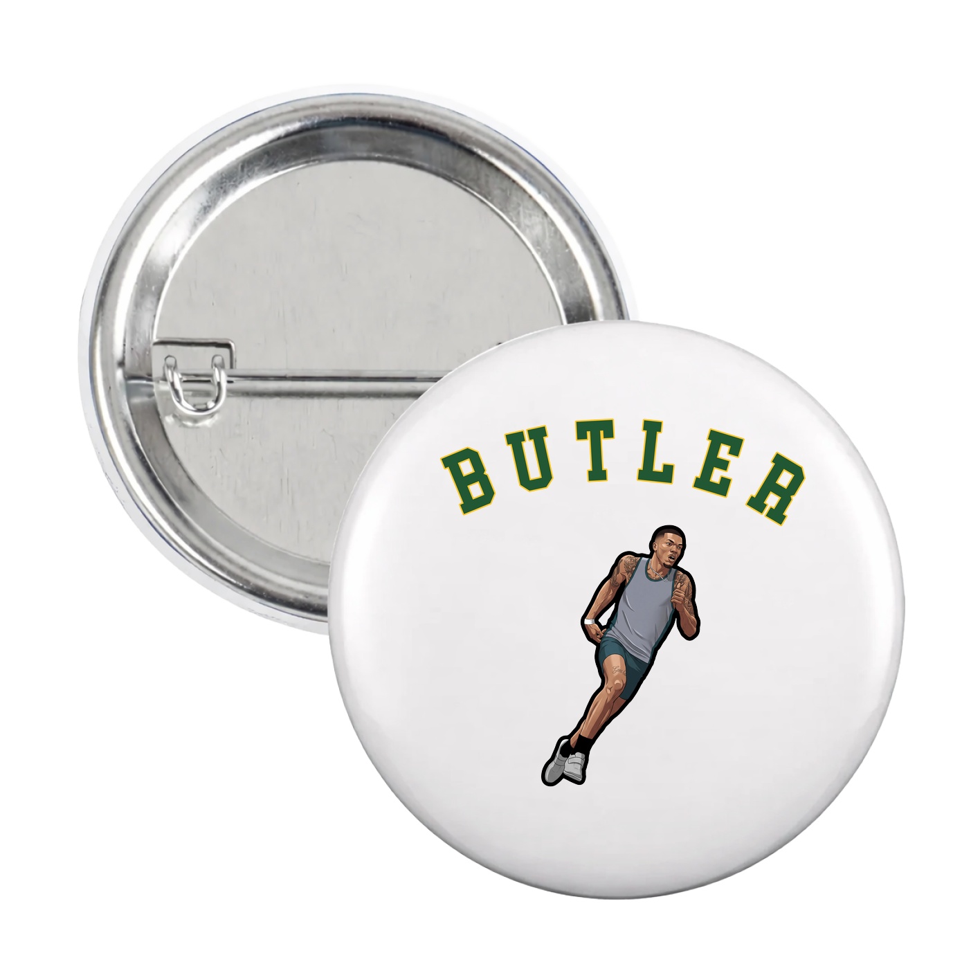 Game Day Button — Shirsey Arch in White