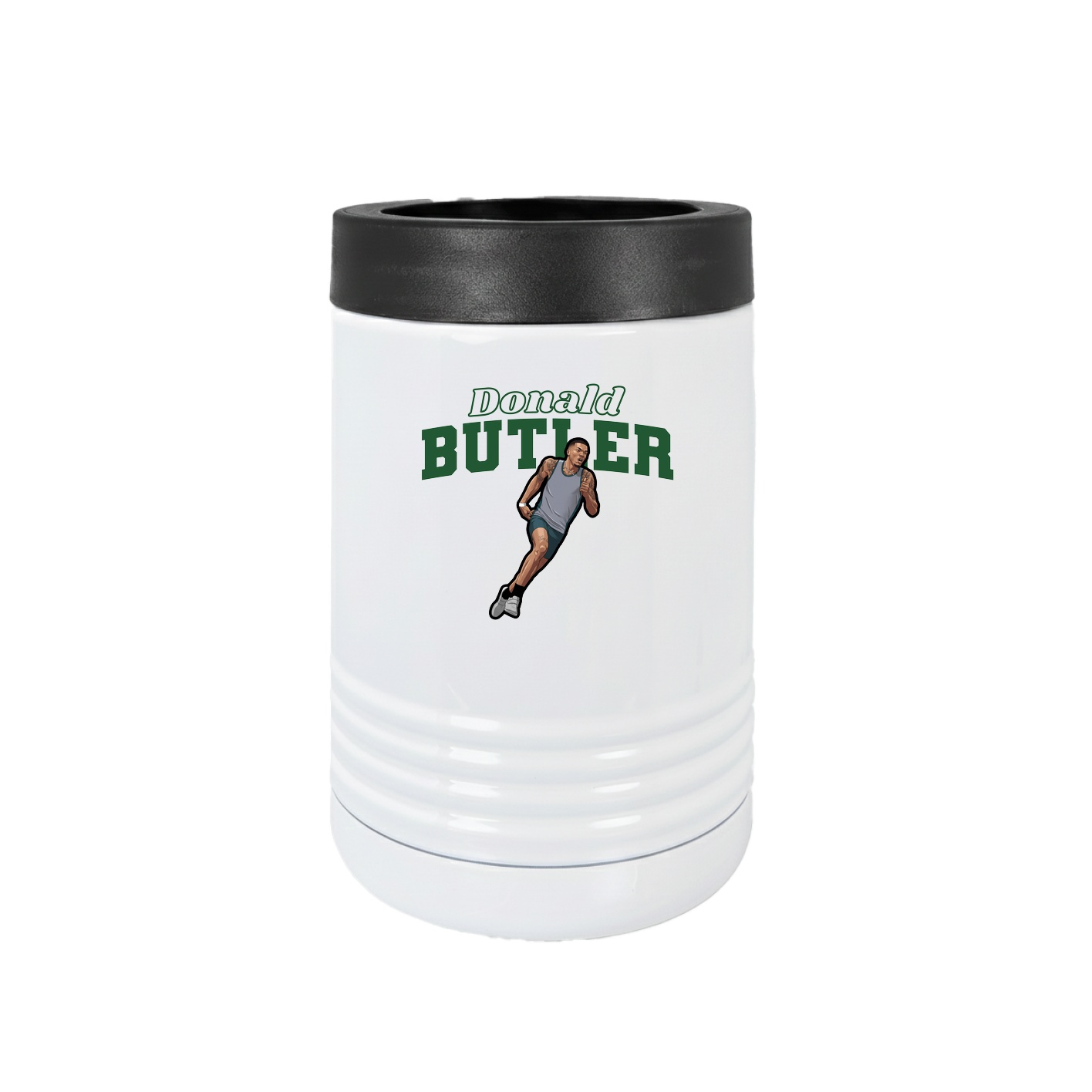 Beverage Holder — Name Arch in White