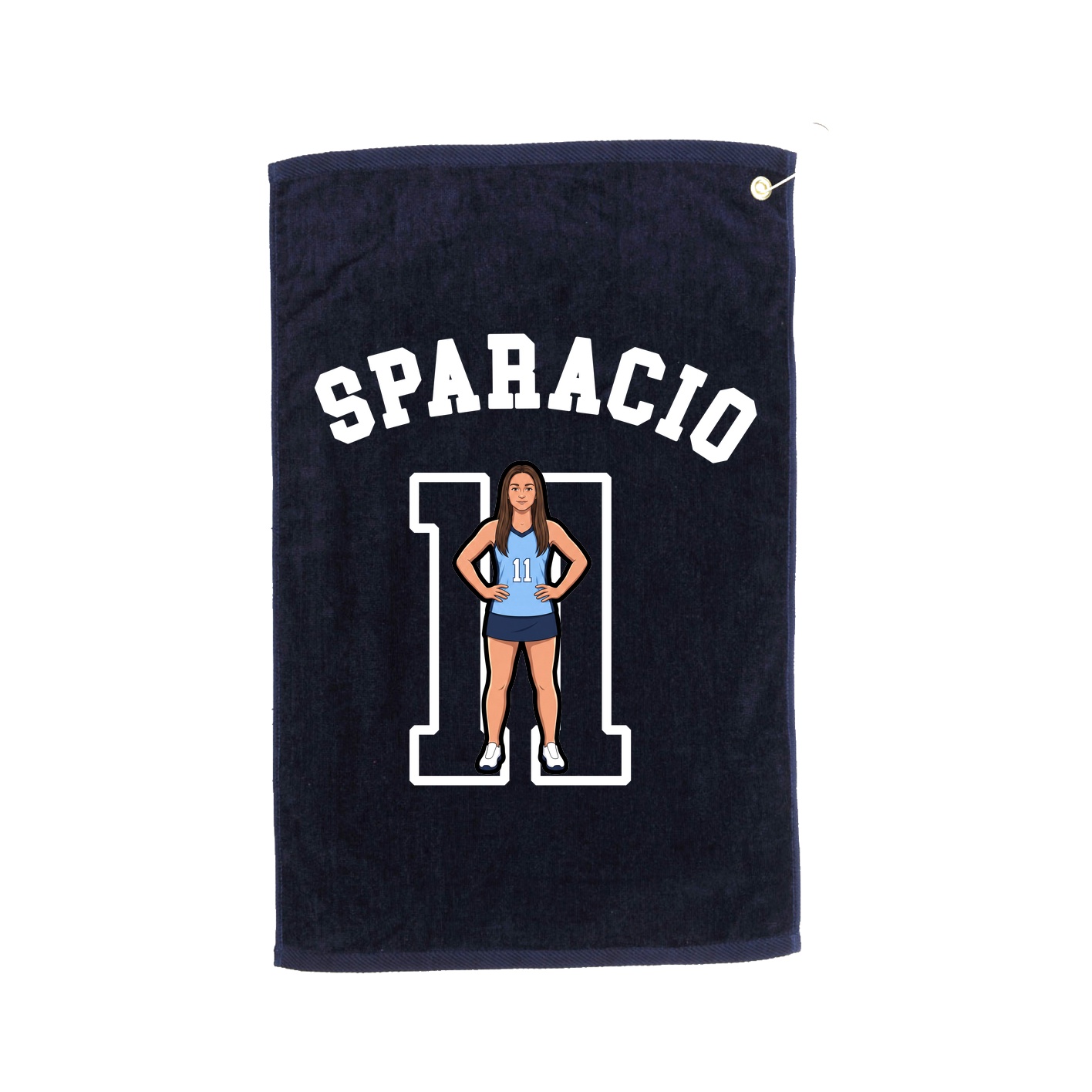 Golf Towel — Shirsey Arch in Navy