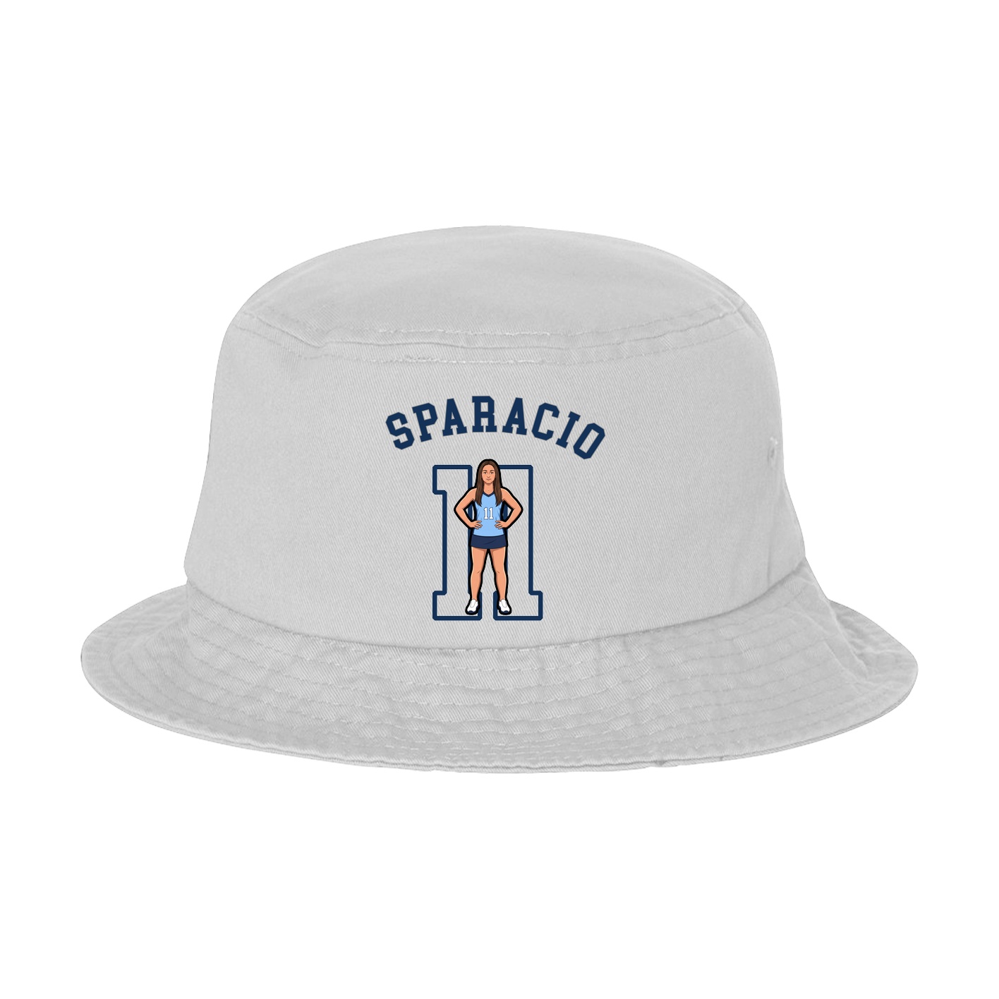 Bucket Cap — Shirsey Arch in White