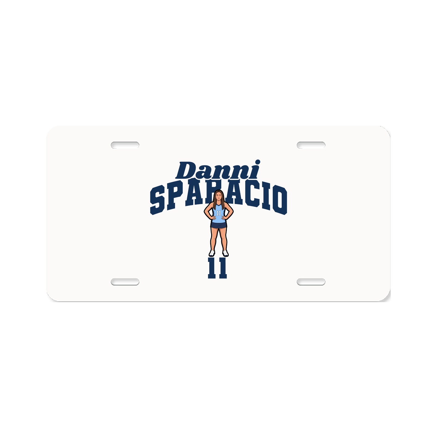 License Plate — Signature Arch in Classic
