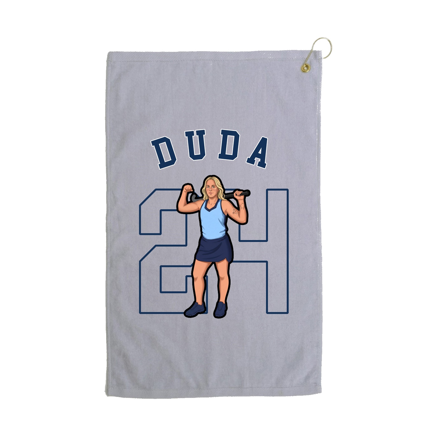 Golf Towel — Shirsey Arch in Grey