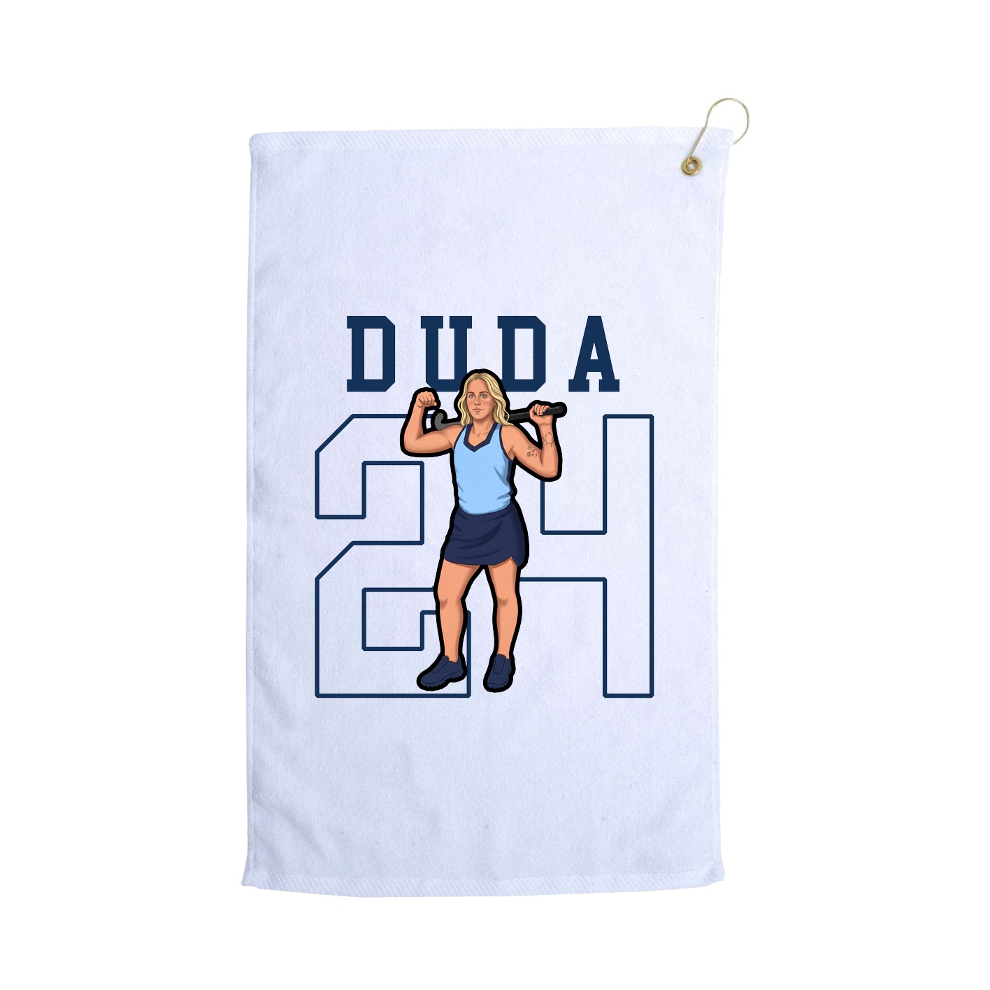Golf Towel — Shirsey in White