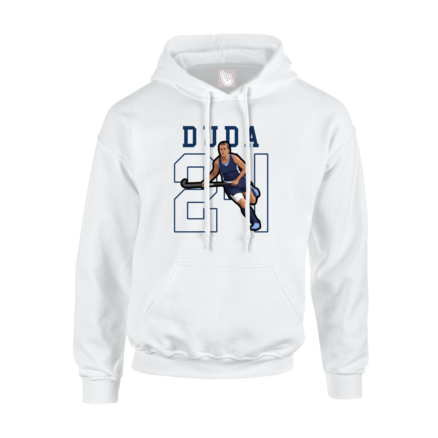 Hoodie — Shirsey in White