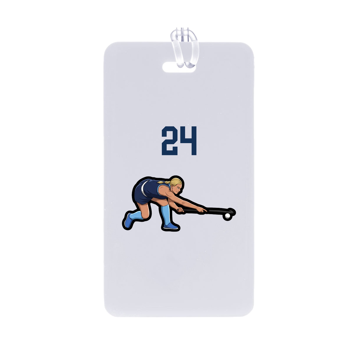Bag Tag — Number Top in Classic