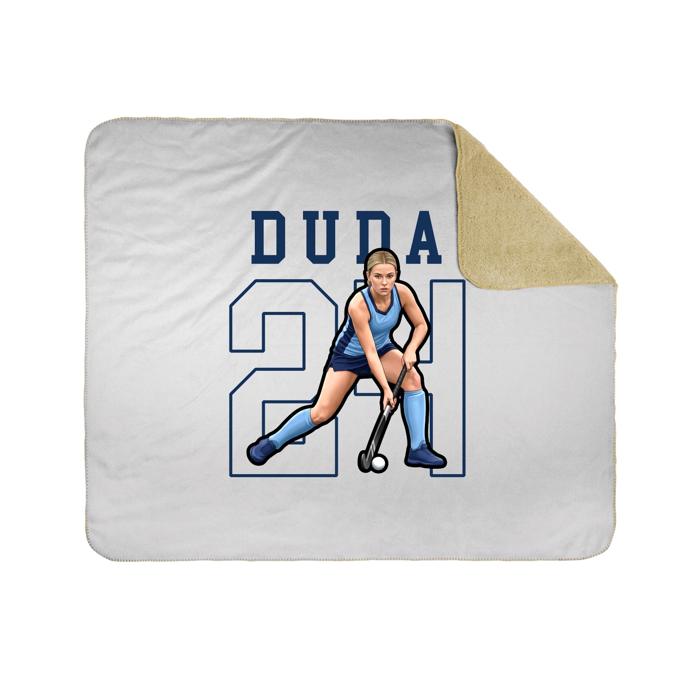 50x60 Sherpa Lined Throw Blanket
