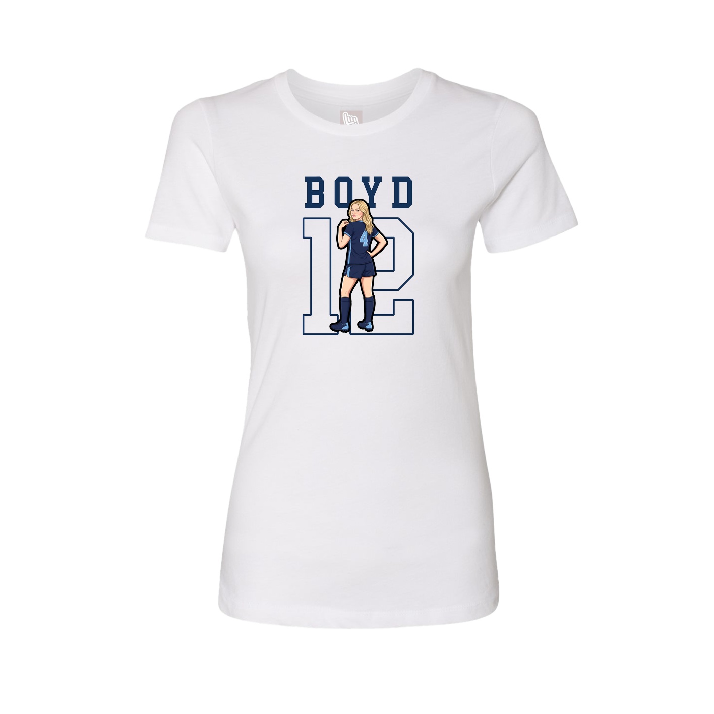 Fitted Women's Tee — Shirsey in White