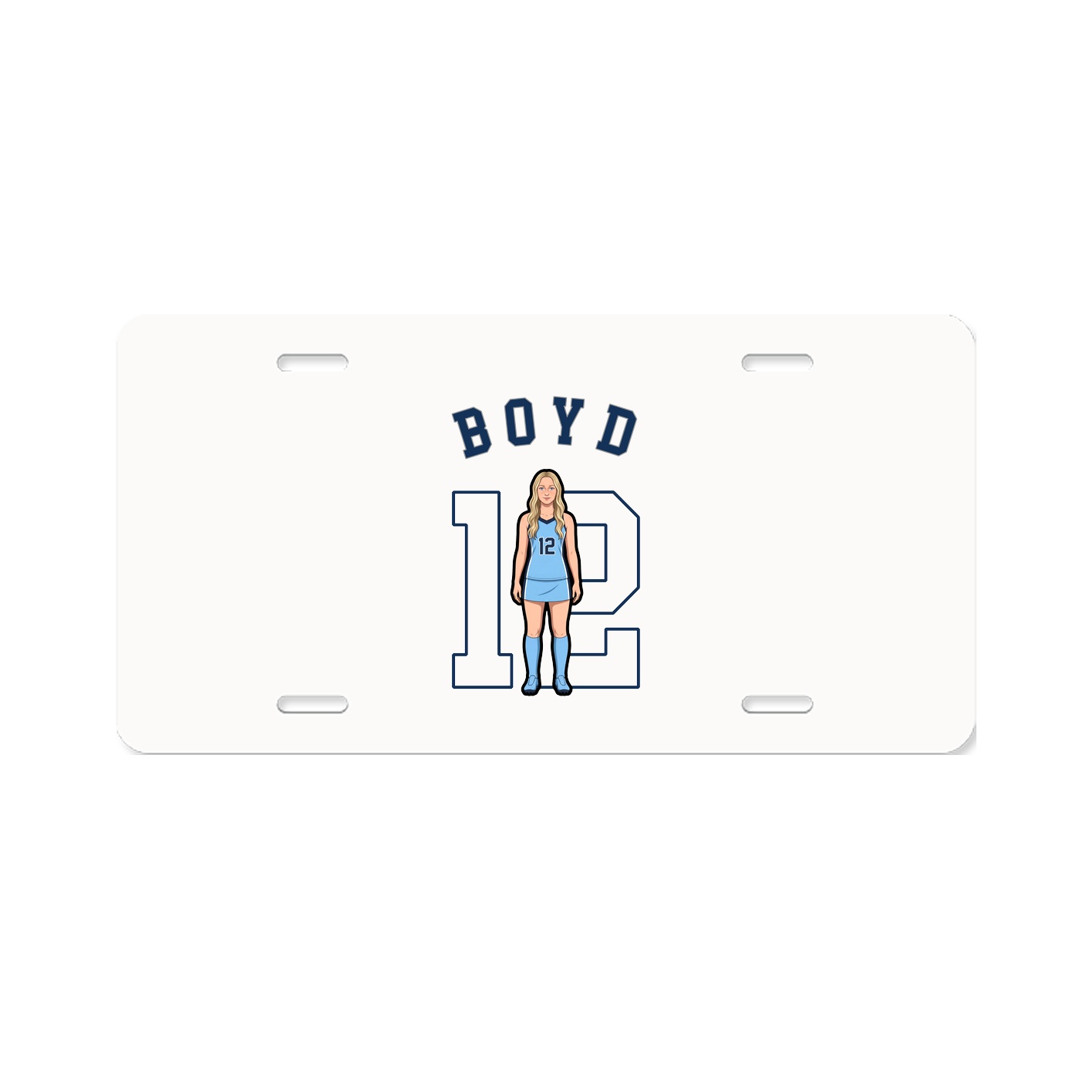 License Plate — Shirsey Arch in Classic