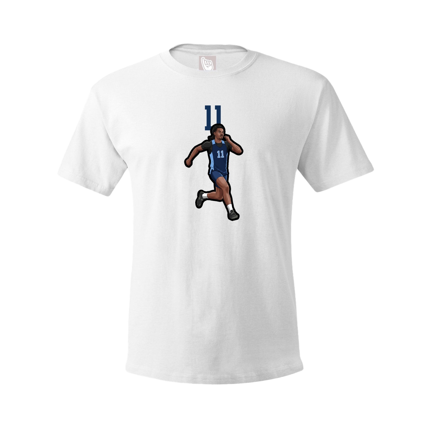 Tee — Number Top in White