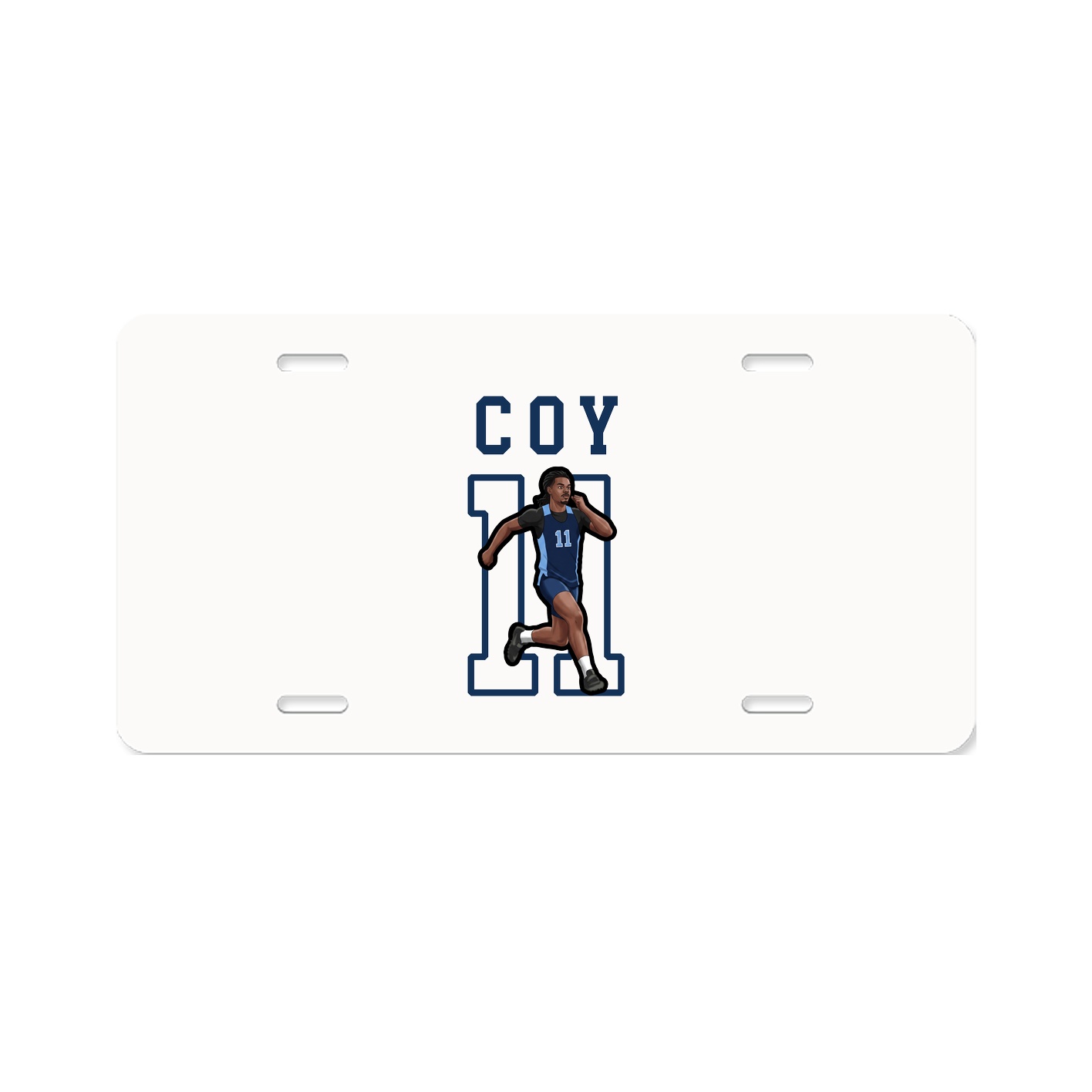 Aluminum License Plate