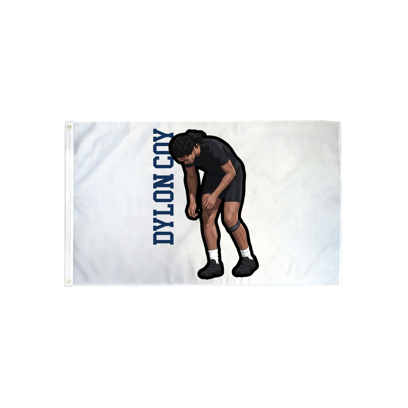 3x5 Flag — Name Vertical in Classic