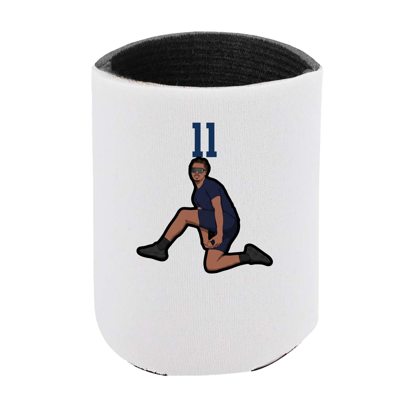 Can Holder — Number Top in White