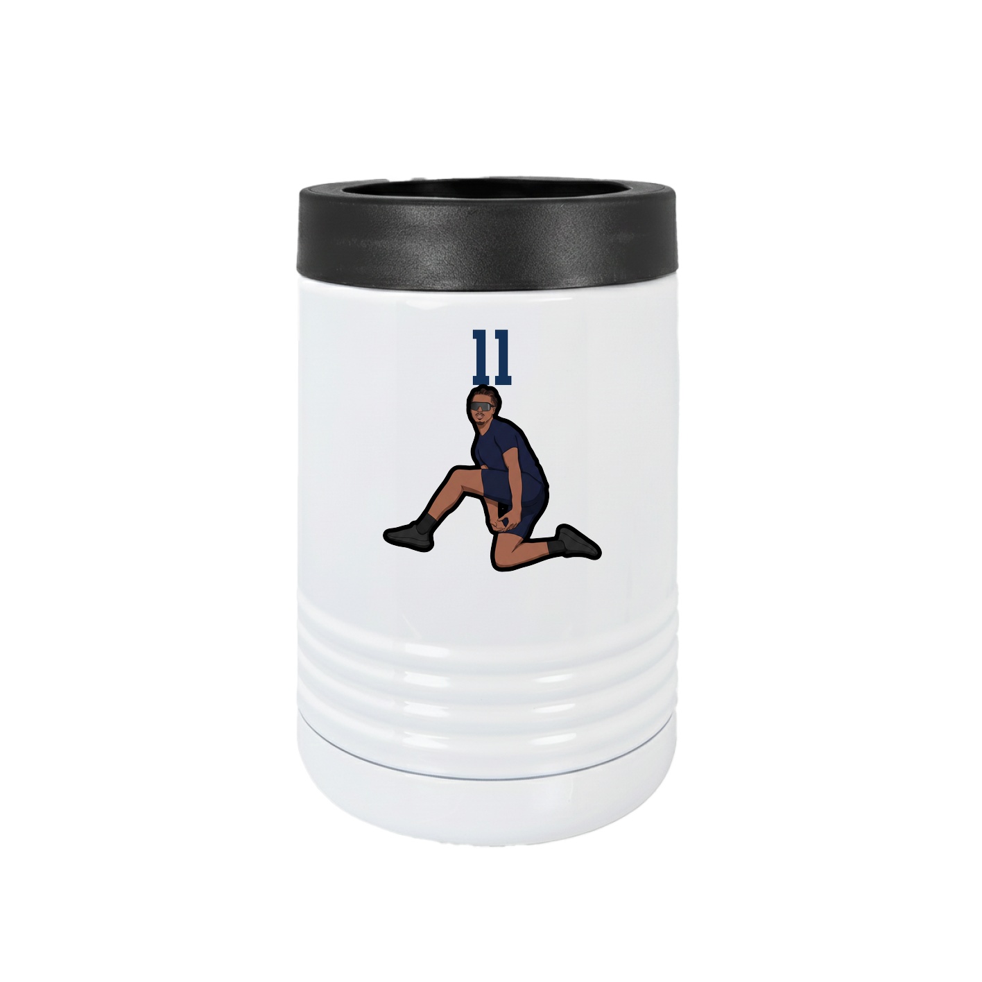 Beverage Holder — Number Top in White