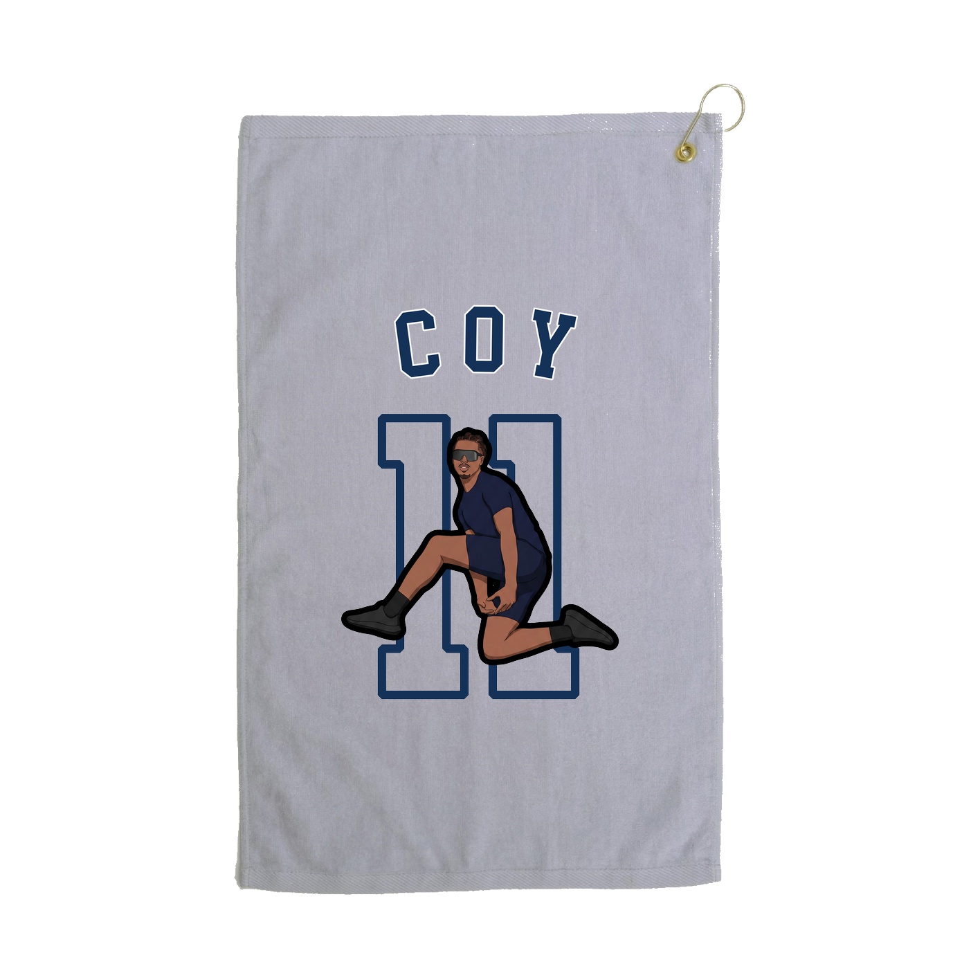 Golf Towel — Shirsey Arch in Grey