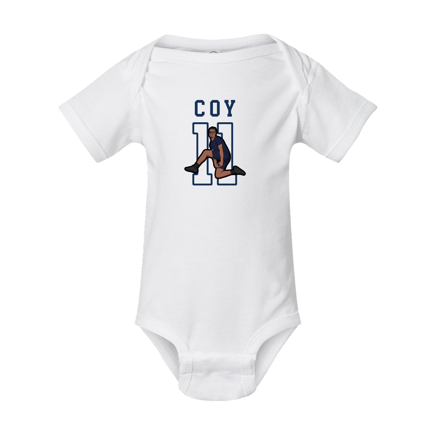 Baby Onesie — Shirsey in White